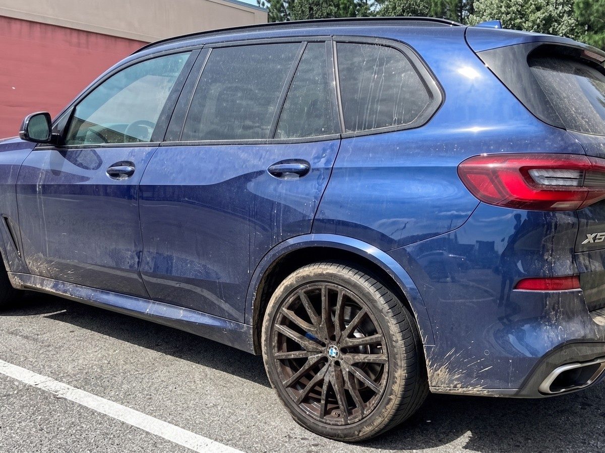 BMW X5 before detailing