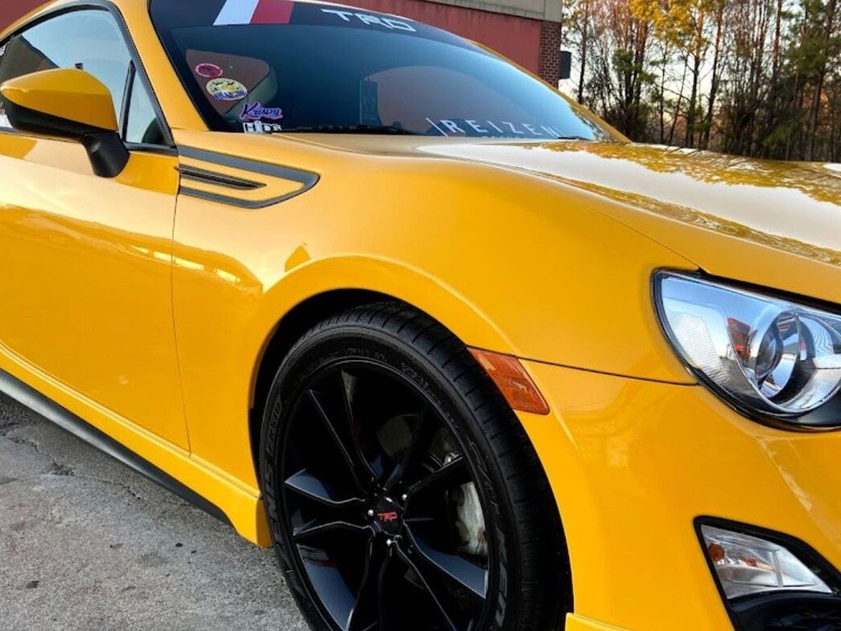 Toyota GT86 after detailing at Gibson