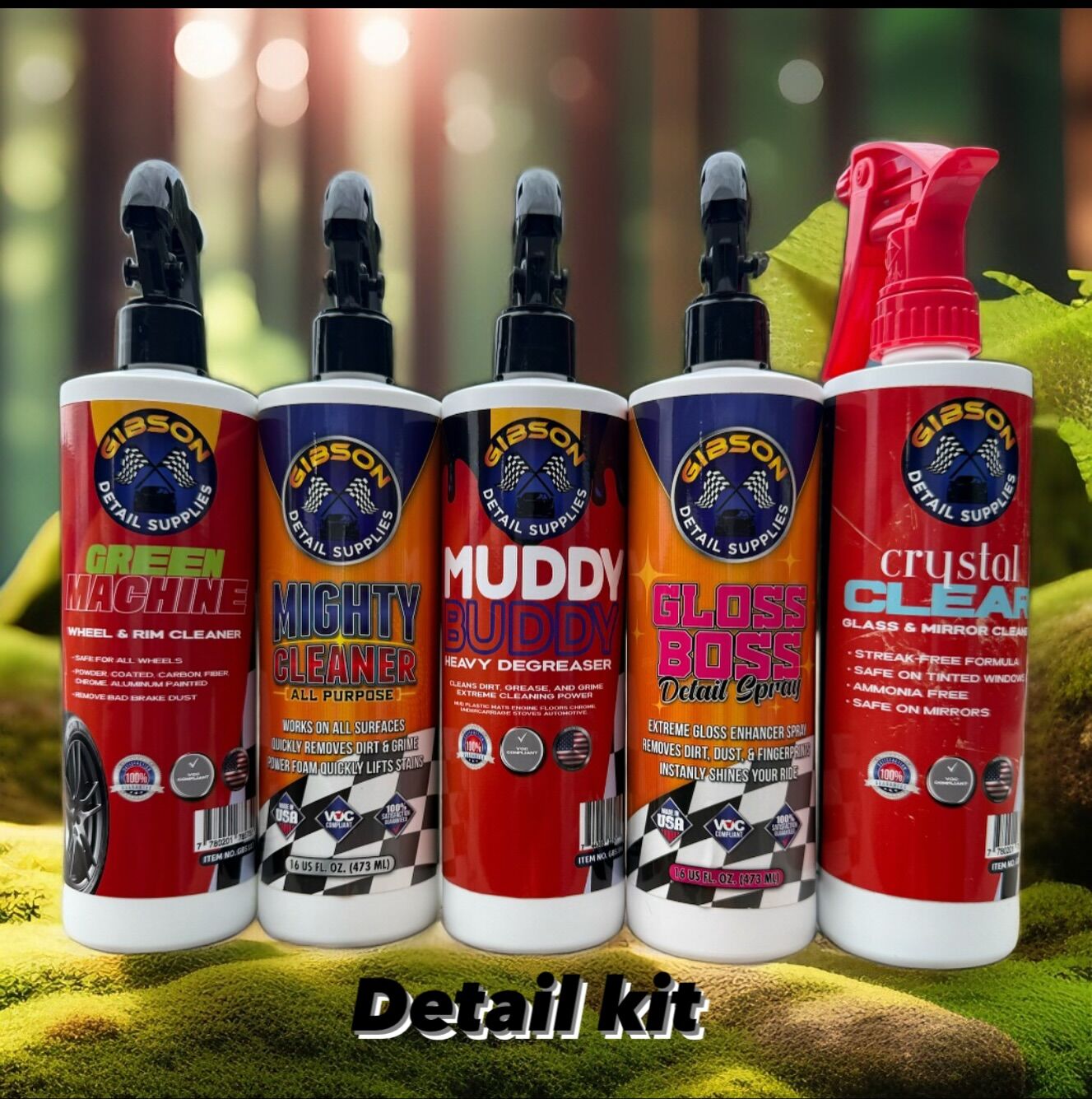 Gibson detail supply product line